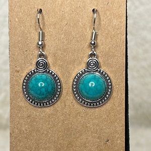Bohemian Antique Silver Earrings